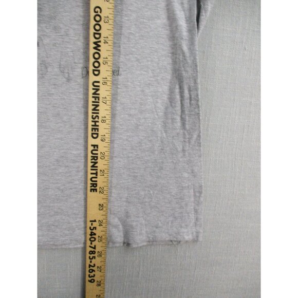 Hanes Nano-T Gray Boston Terrier Dog Graphic Womens T-Shirt L/G - Picture 5 of 7